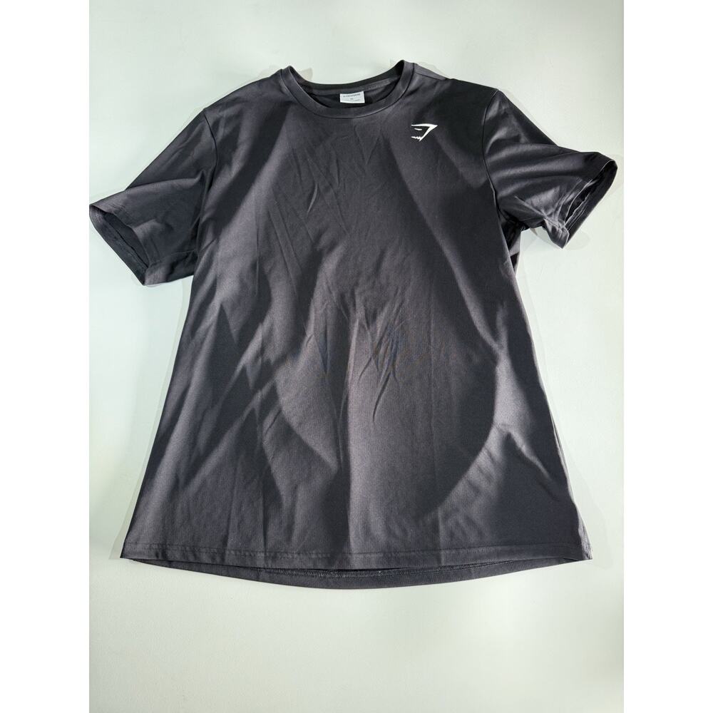 Gymshark Short Sleeve Athletic T Shirt Men's X-Large Black